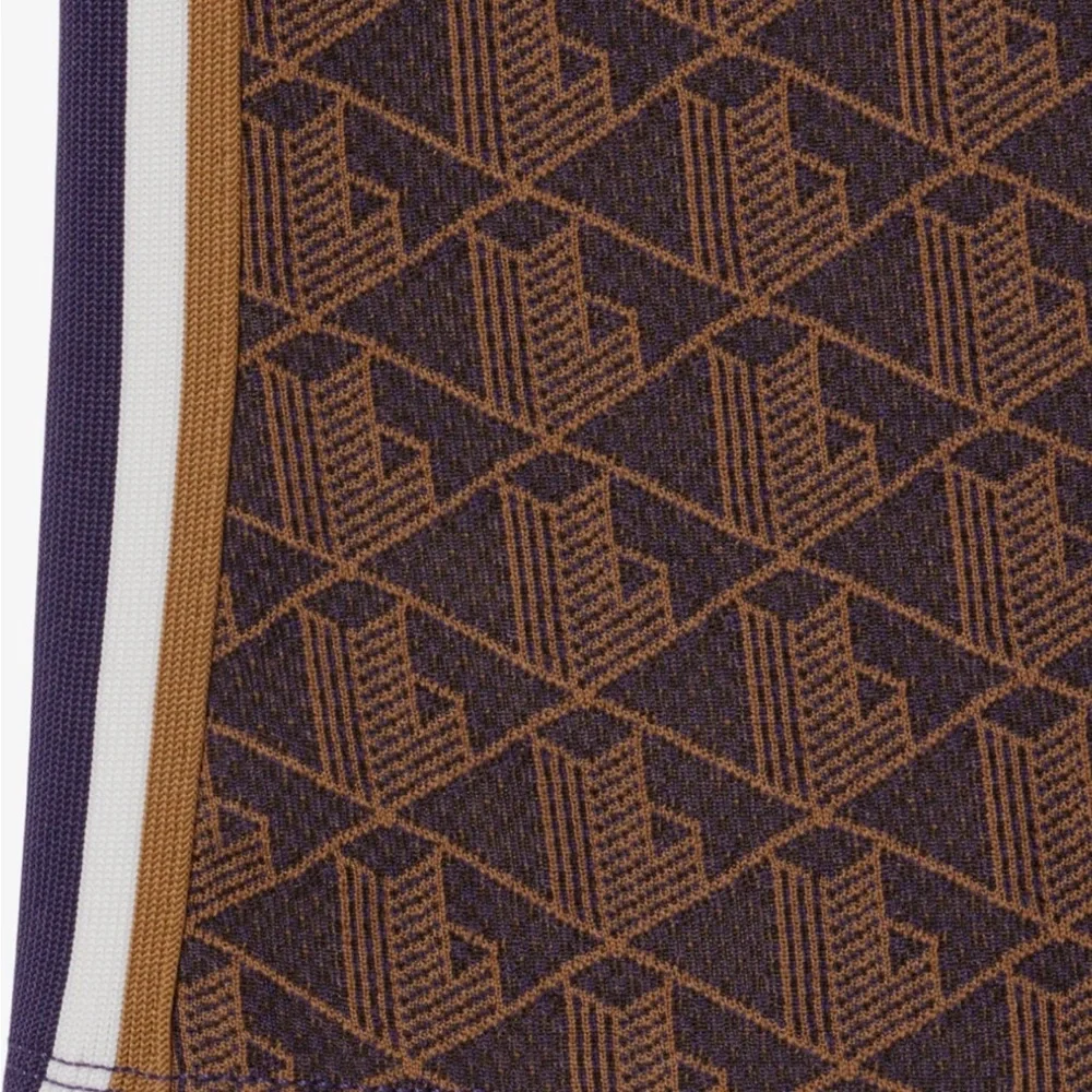 Lacoste Monogram Brown Polo Shirt - Picture 3 of 3